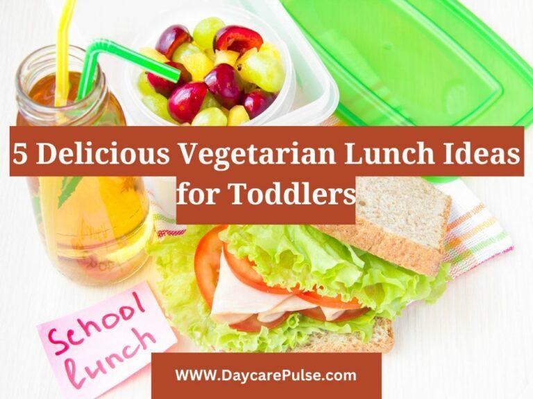 Toddler Vegetarian Lunch Ideas for Daycare