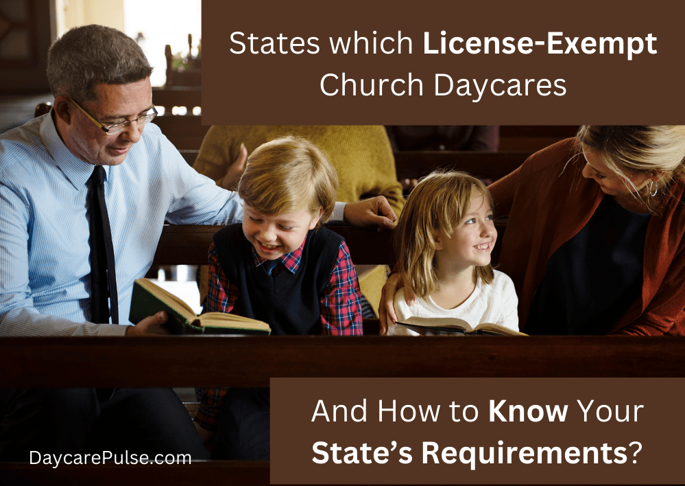 Wondering does a church daycare have to be licensed? Let's answer this question and also discuss whether your state requires it or not.