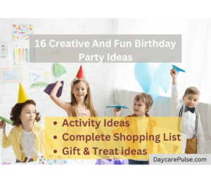 Daycare Birthday Ideas